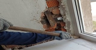 Демонтаж оконных откосов по выгодной цене от 523 руб. в Обнинске - Сварной-Бнн